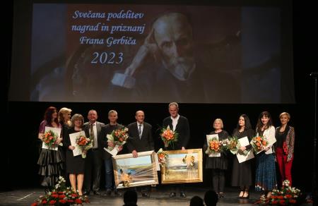 PODELITEV NAGRAD IN PRIZNANJ  FRANA GERBIČA ZA LETO 2023 40 FOTO LJUBO VUKELIČ